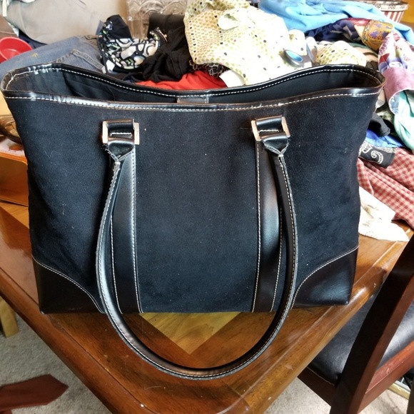 Ralph Lauren Black Tote Handbag - Picture 3 of 3